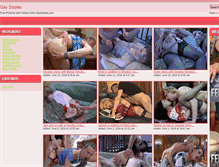 Tablet Screenshot of gaysissies.org